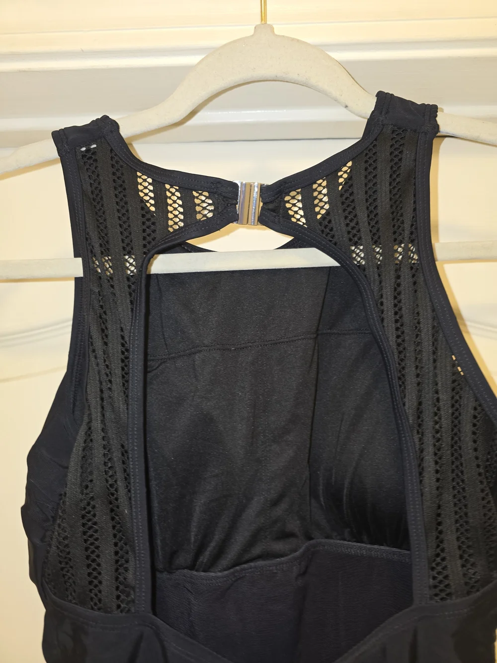 Cupshe Black Tummy Control Swimsuit